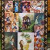 Just A Girl Who Loves Reading Quilt Blanket No96  Quilt